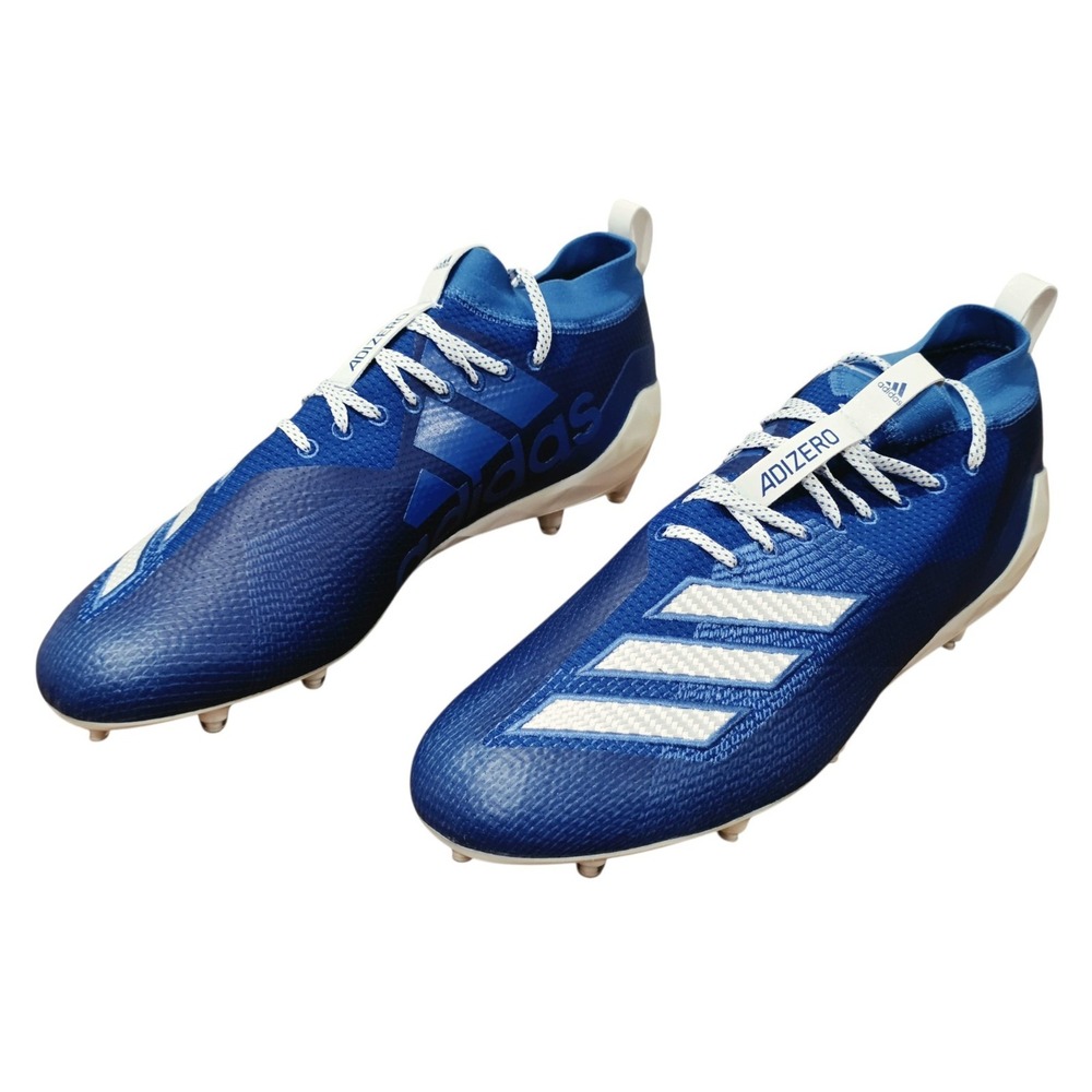 NWT Adidas Adizero 8.0 Football Cleats Men's 14 Blue White F36588 New